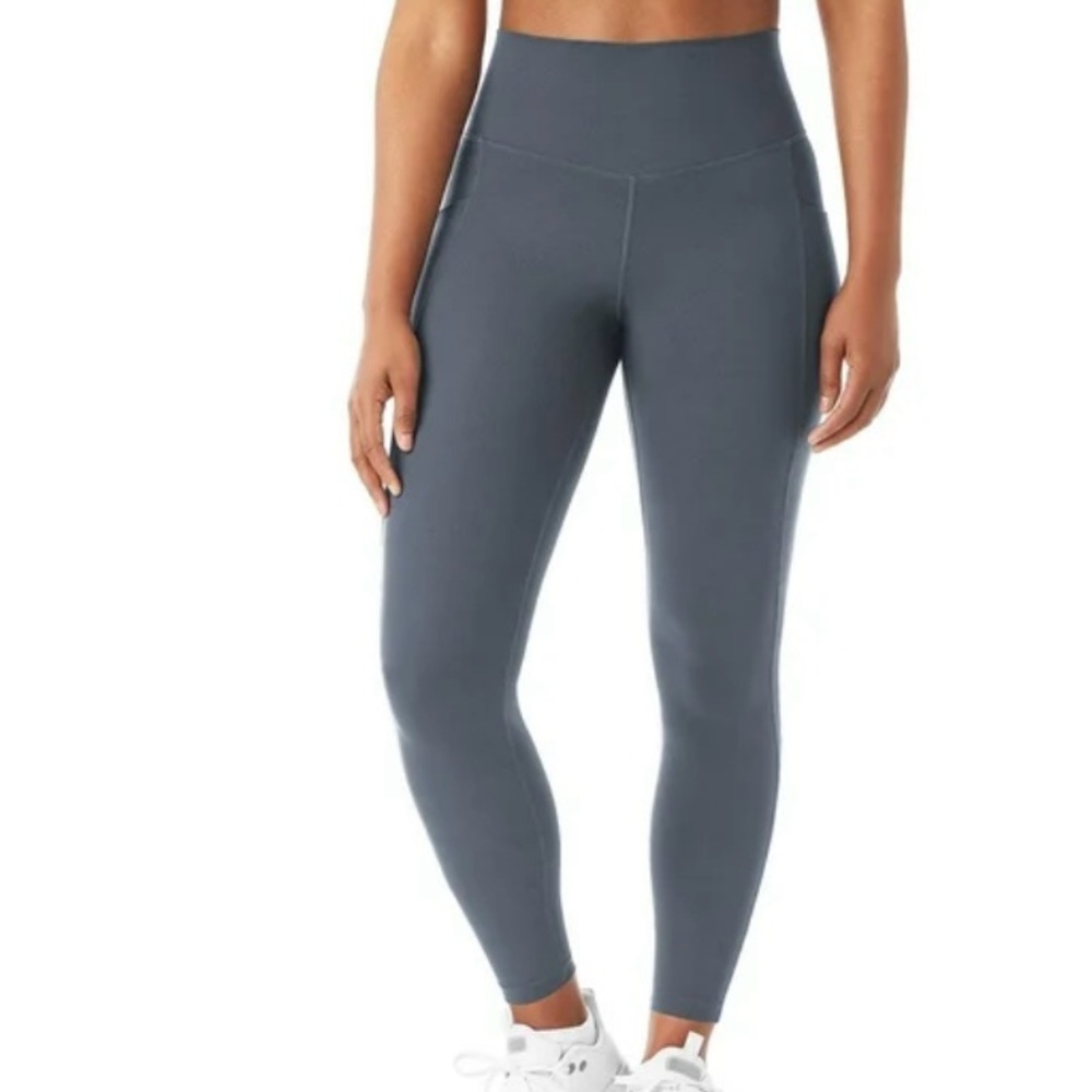 Member's Mark Women's Soft Gray Side Pockets Extra Warm Leggings Size X-small‎